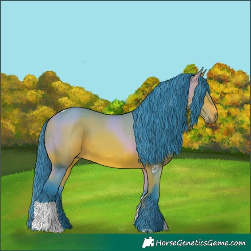 Horse Color:Watercolor Bay 