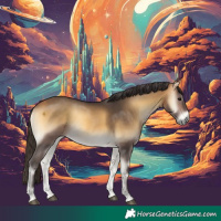 Horse Color:Buckskin Onyx 