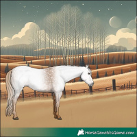 Horse Color:Gray Chestnut 