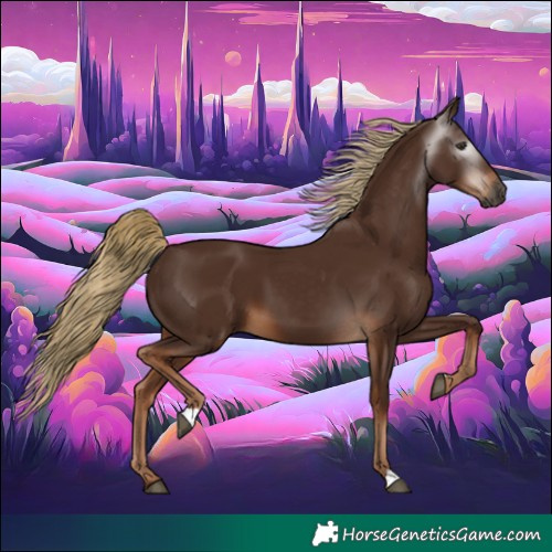 Horse Color:Gray Chestnut