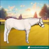 Horse Color:Silver Sable Cream Champagne Pearl 