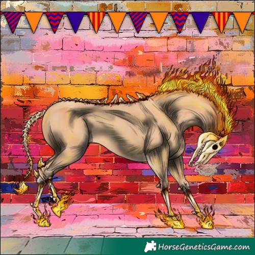 Horse Color:Gold Champagne 