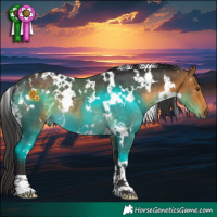Horse Color:White Spotted Buckskin