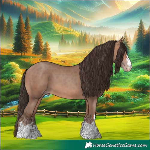 Horse Color:Sable Champagne 