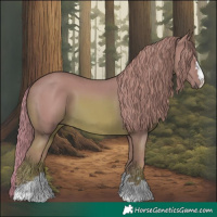 Horse Color:Watercolor Chestnut