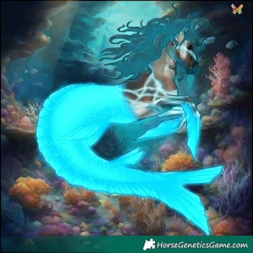 Horse Color:Void Thunderstruck White Spotted Bay Onyx 