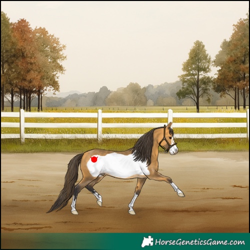 Horse Color:Buckskin Frame 