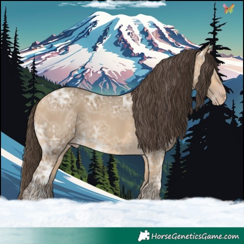 Horse Color:Sable Cream Champagne Ice 