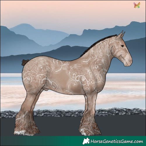 Horse Color:Classic Champagne Ice 