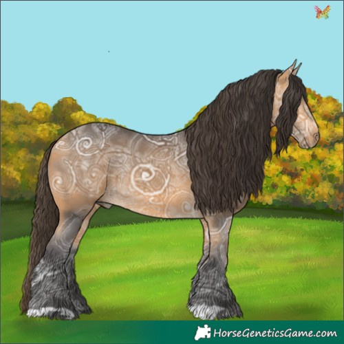Horse Color:Buckskin Ice 