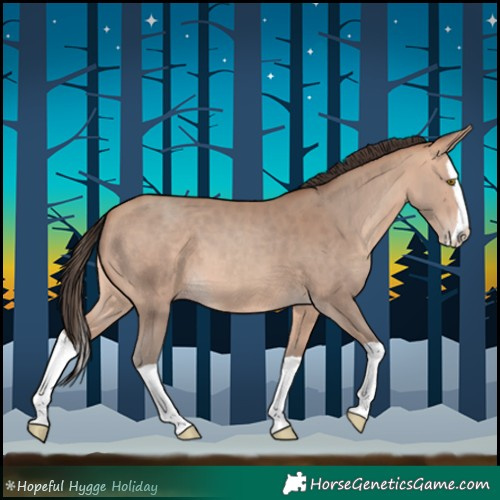 Horse Color:Amber Champagne Splash 