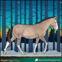 Horse Color:Amber Champagne Splash