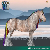 Horse Color:Painted Bay Ice Tobiano  and Painted Bay Ice Tobiano 