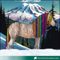 Horse Color:Painted Bay Ice Tobiano  and Painted Bay Ice Tobiano 