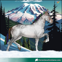 Horse Color:Painted Brown Ice Tobiano