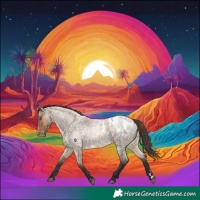 Horse Color:Bay Roan Dun Appaloosa