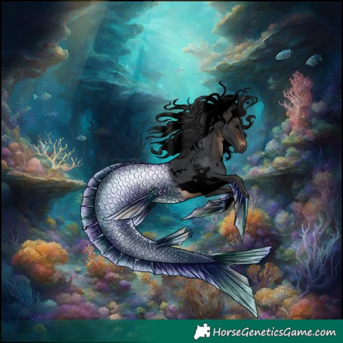 Horse Color:Void White Spotted Brown 