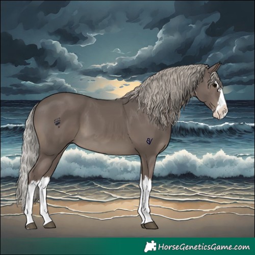 Horse Color:Silver Black Splash 
