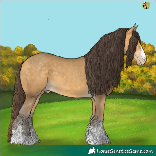 Horse Color:Sable Cream Champagne 