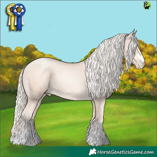 Horse Color:Gold Cream Champagne Pearl 