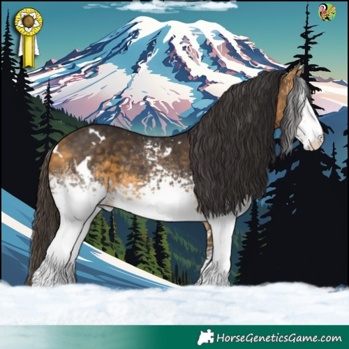 Horse Color:White Spotted Buckskin 