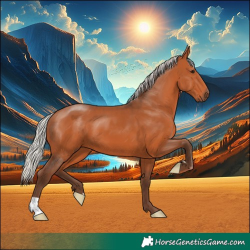 Horse Color:Silver Bay 