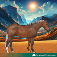 Horse Color:Silver Brown 