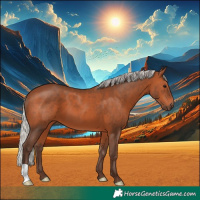 Horse Color:Silver Brown 