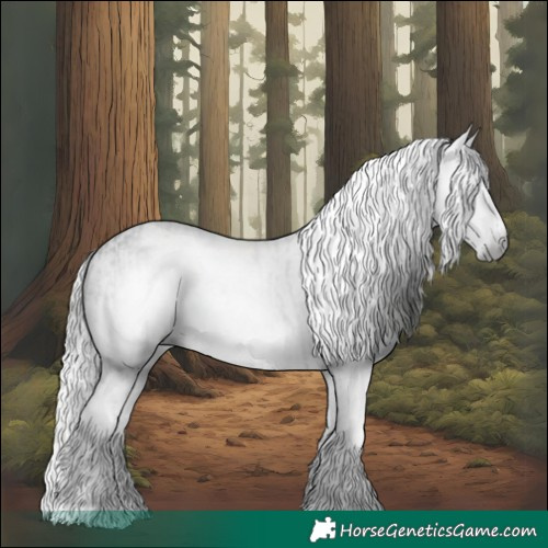 Horse Color:Gray White Spotted Black and Gray White Spotted Black Blanket