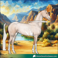 Horse Color:Silver Black Pearl