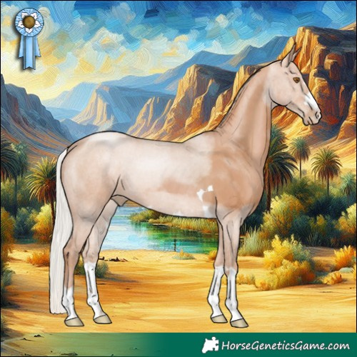 Horse Color:Silver Black Pearl 