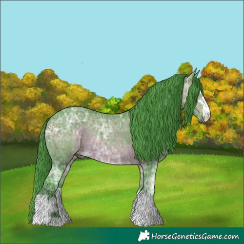 Horse Color:Watercolor Brown Ice 