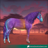 Horse Color:Watercolor Brown