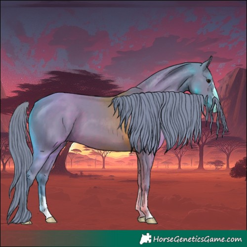 Horse Color:Watercolor Brown 