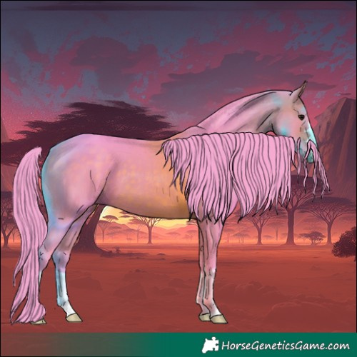 Horse Color:Watercolor Brown 