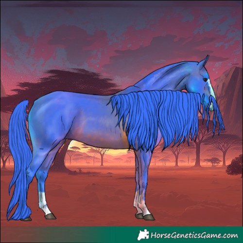 Horse Color:Watercolor Brown 