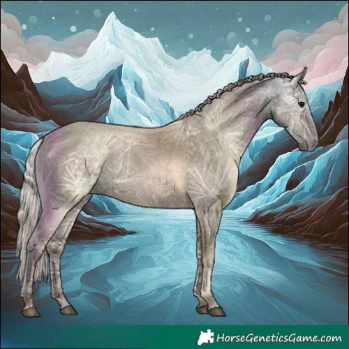 Horse Color:Silver Grullo Ice 