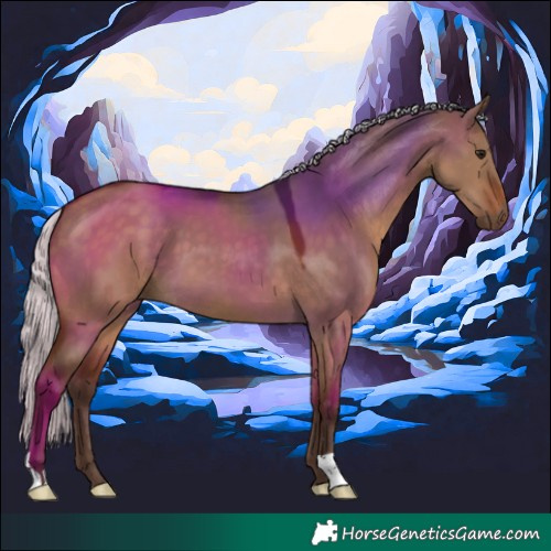 Horse Color:Silver Brown Dun 