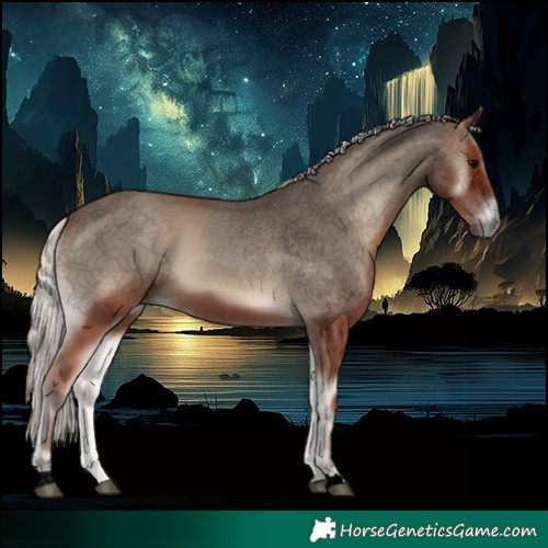 Horse Color:Void Silver Blue Onyx 
