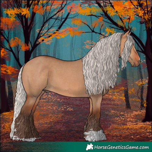 Horse Color:Silver Bay Dun 