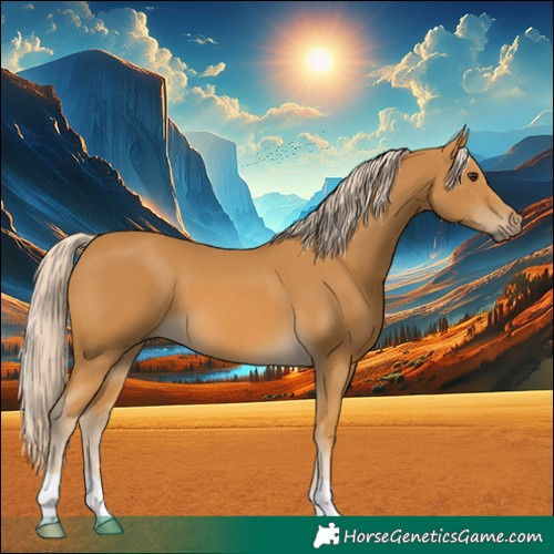 Horse Color:Palomino 