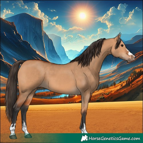 Horse Color:Bay Dun 