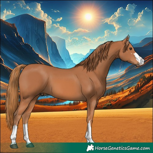 Horse Color:Chestnut 