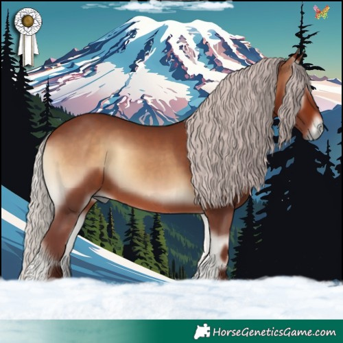 Horse Color:Chocolate Silver Brown Onyx 
