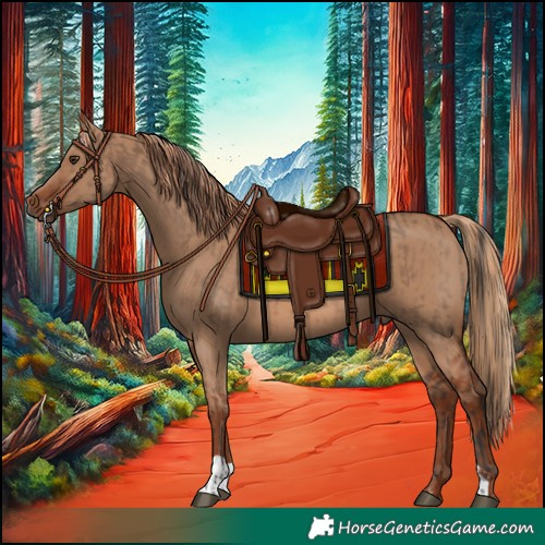 Horse Color:Liver Red Dun  and Red Dun 