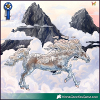 Horse Color:Liver Chestnut Ice Tobiano 