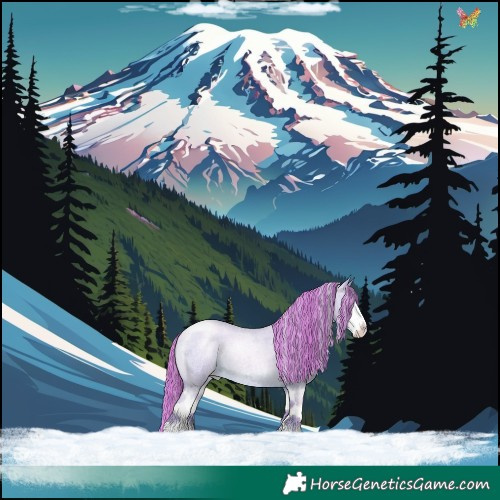 Horse Color:Painted Silver Sable Cream Champagne Roan Snowdrop Dun Splash 