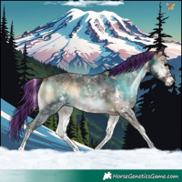 Horse Color:Painted Brown Onyx Sabino 