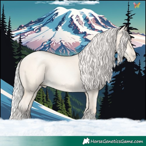 Horse Color:Silver Classic Cream Champagne Pearl Dun 