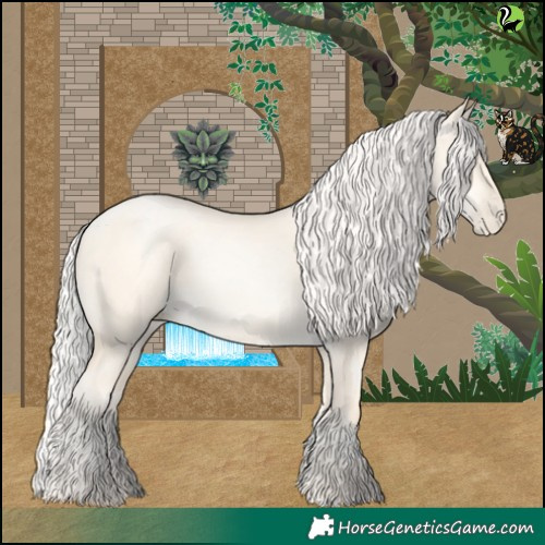 Horse Color:Silver Classic Cream Champagne Pearl Dun 